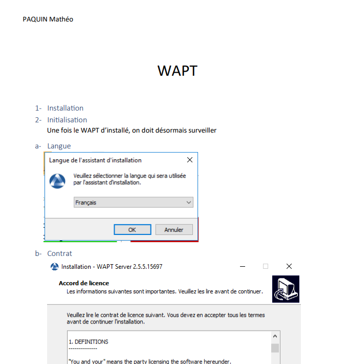 Aperçu du document sur la documentation